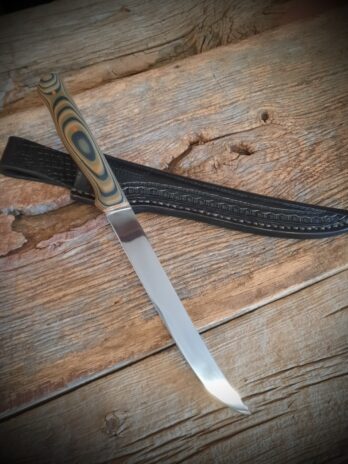 #5851 Large Fillet/Boning Knife with Camo “SureTouch” Handle