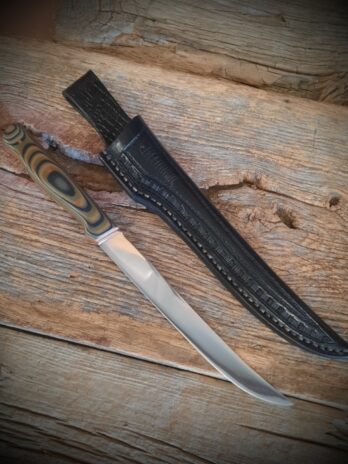 #5851 Large Fillet/Boning Knife with Camo “SureTouch” Handle