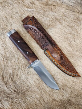 #6254 Stainless Blade with Hidden Tang and Koa Handle