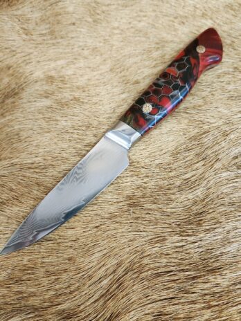 #6708 Damascus Paring Knife