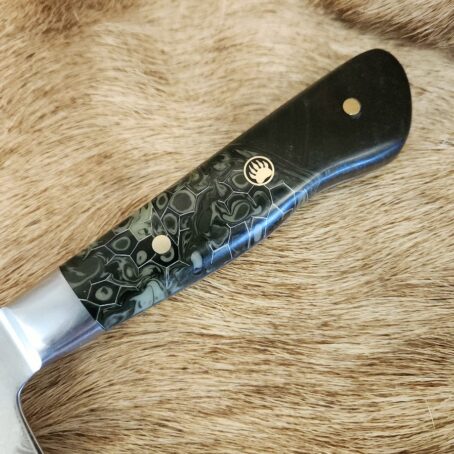 #6758 Damascus Santoku Chefs Knife - Image 3