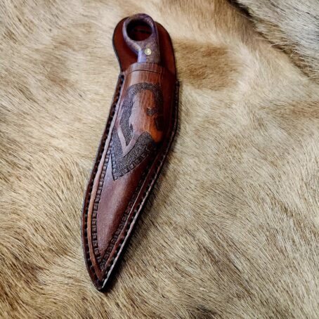 #6782 Damascus Ringtail Skinner - Image 3