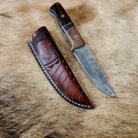 #6778 Damascus Hunter Skinner - Image 3