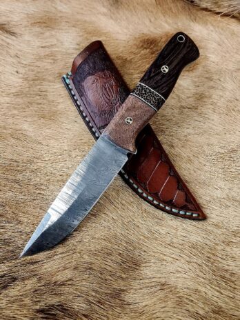 #6778 Damascus Hunter Skinner