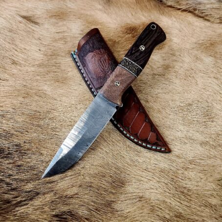 #6778 Damascus Hunter Skinner