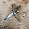 #6840 Maple Burl Handle   "Skeeter"