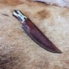 #6842 Large Damascus Hunter Skinner - Image 5