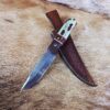 #6842 Large Damascus Hunter Skinner