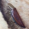 #6852 Stainless Hammered Hunter Skinner - Image 2