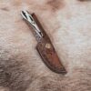 #6864 Stainless Hammered Hunter Skinner - Image 2