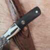 #6862 Stainless Hammered Hunter Skinner - Image 2