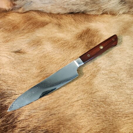 #6876 Damascus Utility Chef's Knife - Image 4