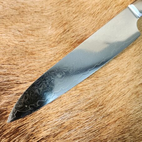 #6876 Damascus Utility Chef's Knife - Image 5