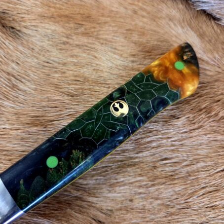 #6868 Hammered Utility Chef Knife - Image 2