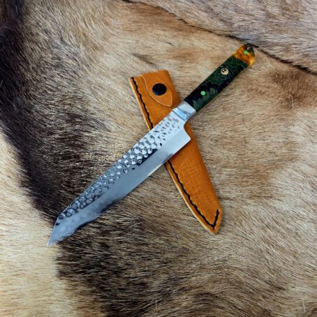 #6868 Hammered Utility Chef Knife