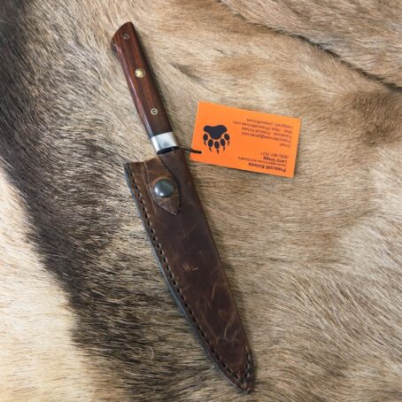 #6876 Damascus Utility Chef's Knife - Image 3