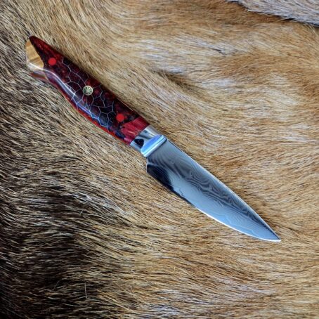 #6878 Damascus Paring Knife - Image 2