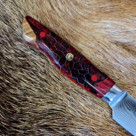 #6878 Damascus Paring Knife - Image 6