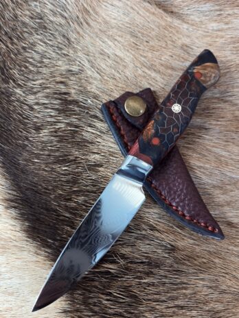 #6878 Damascus Paring Knife