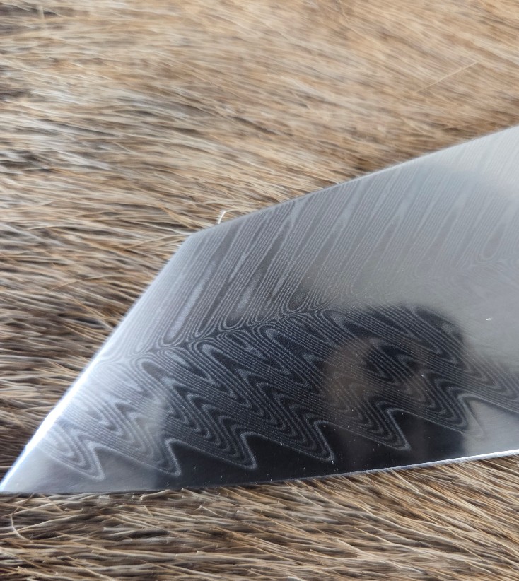 #6916 Kiritsuke Chef's Knife - Damascus - Image 4