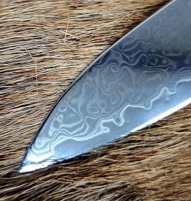 #6918 Damascus Utility Chef's Knife - Image 2