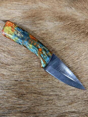 #6924 Small Damascus Skinner