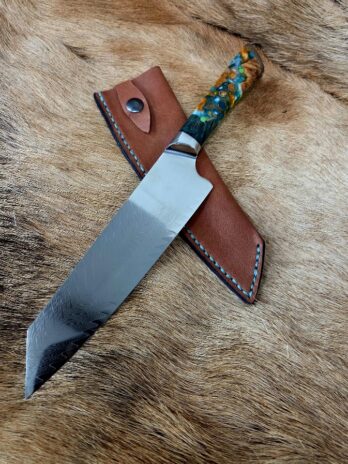 #6916 Kiritsuke Chef’s Knife – Damascus