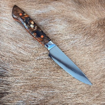 #6934 Damascus Paring Knife - Image 4