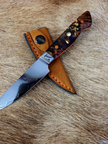 #6934 Damascus Paring Knife