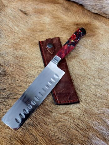 #6938 Damascus Nikiri Chef’s Knife