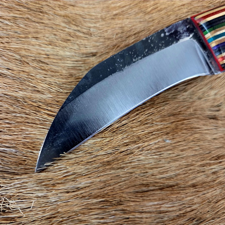 #6988 Bird's Beak Knife With Custom Sheath - Image 3