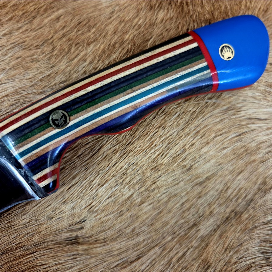 #6988 Bird's Beak Knife With Custom Sheath - Image 2