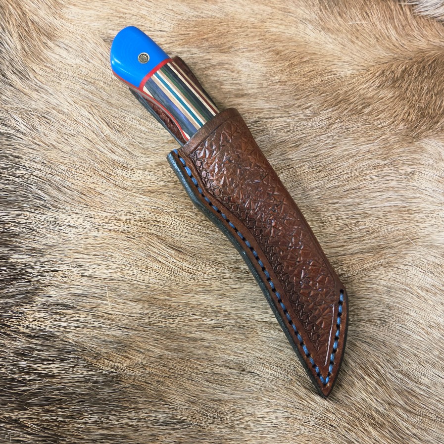 #6988 Bird's Beak Knife With Custom Sheath - Image 6