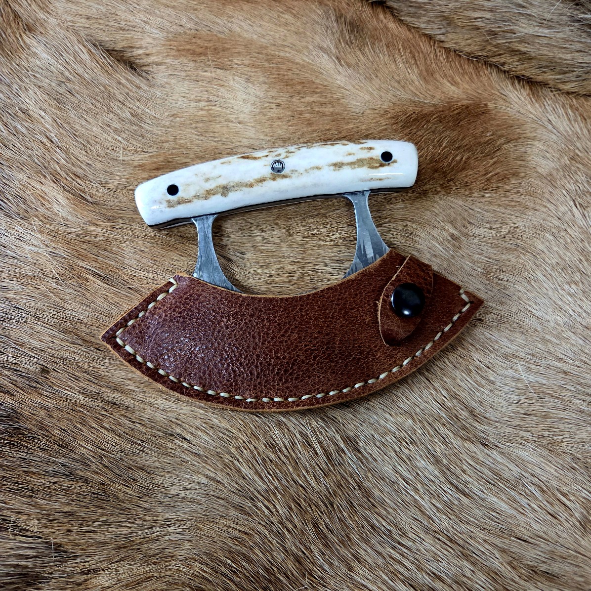 #7020 Damascus Ulu - Image 2