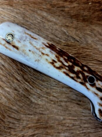 #7038 Damascus Drop Point Knife