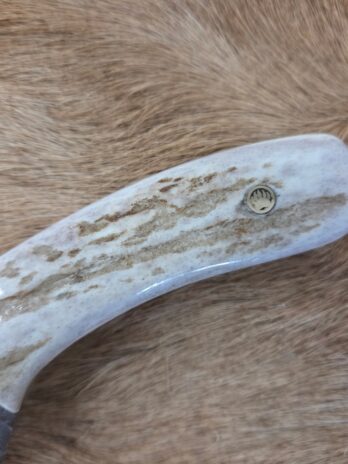 #7032 Damascus “Fat Boy” Hunter Skinner