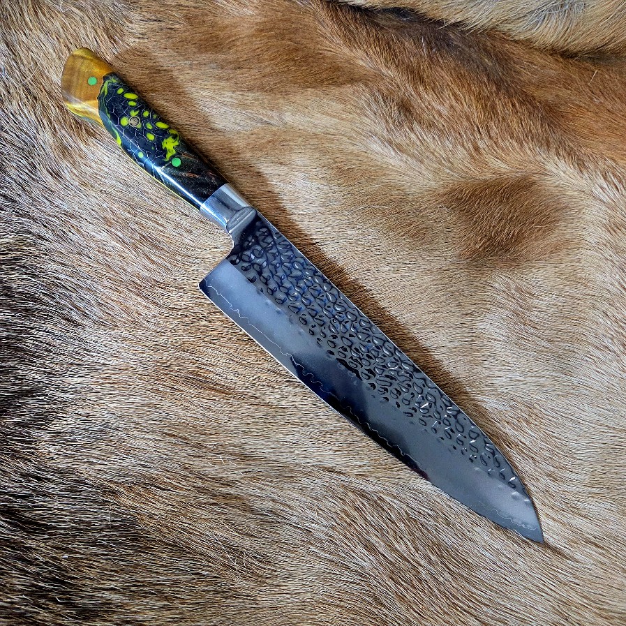 #7042 Damascus Gyuto Chef's Knife - Image 2