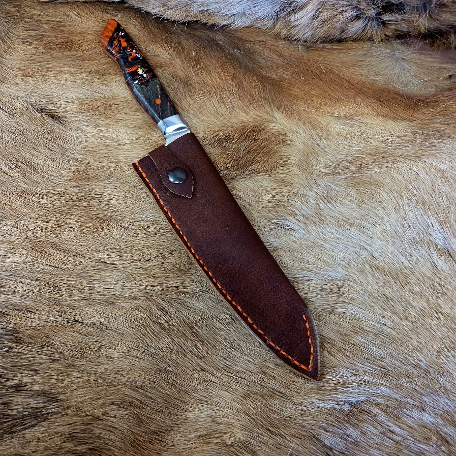 #7048 Damascus Gyuto Chef's Knife - Image 2