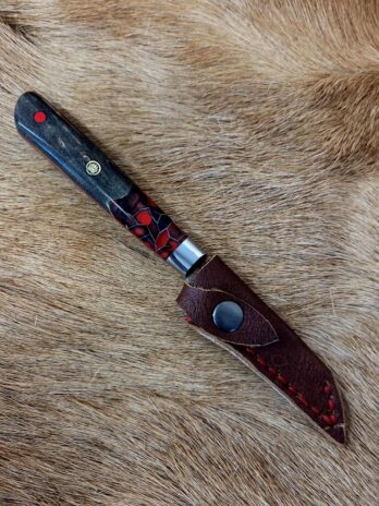 #7044 Birds Beak Knife With Custom Blade Guard