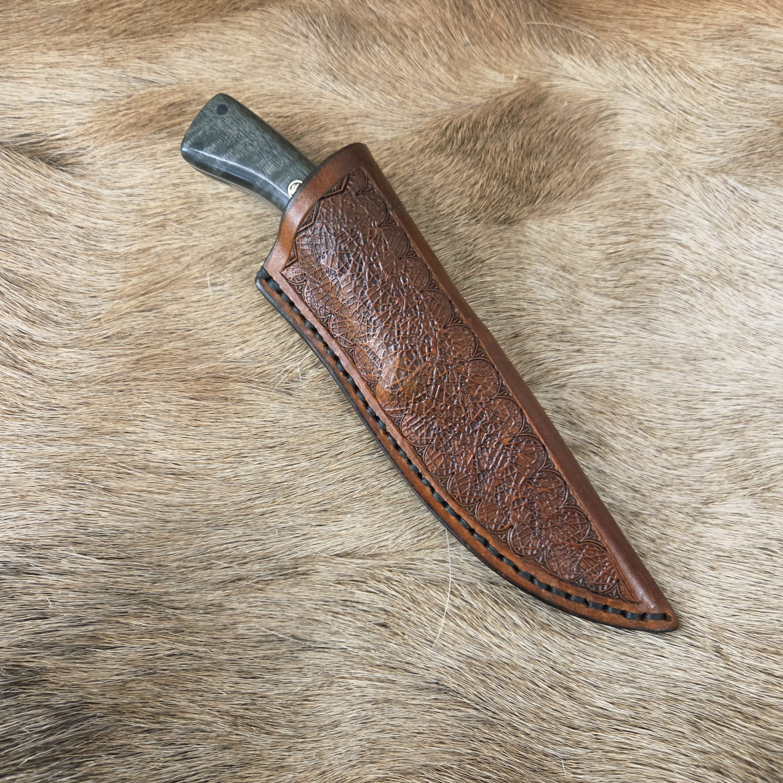 #7058 Bushcraft Style Knife - Image 4