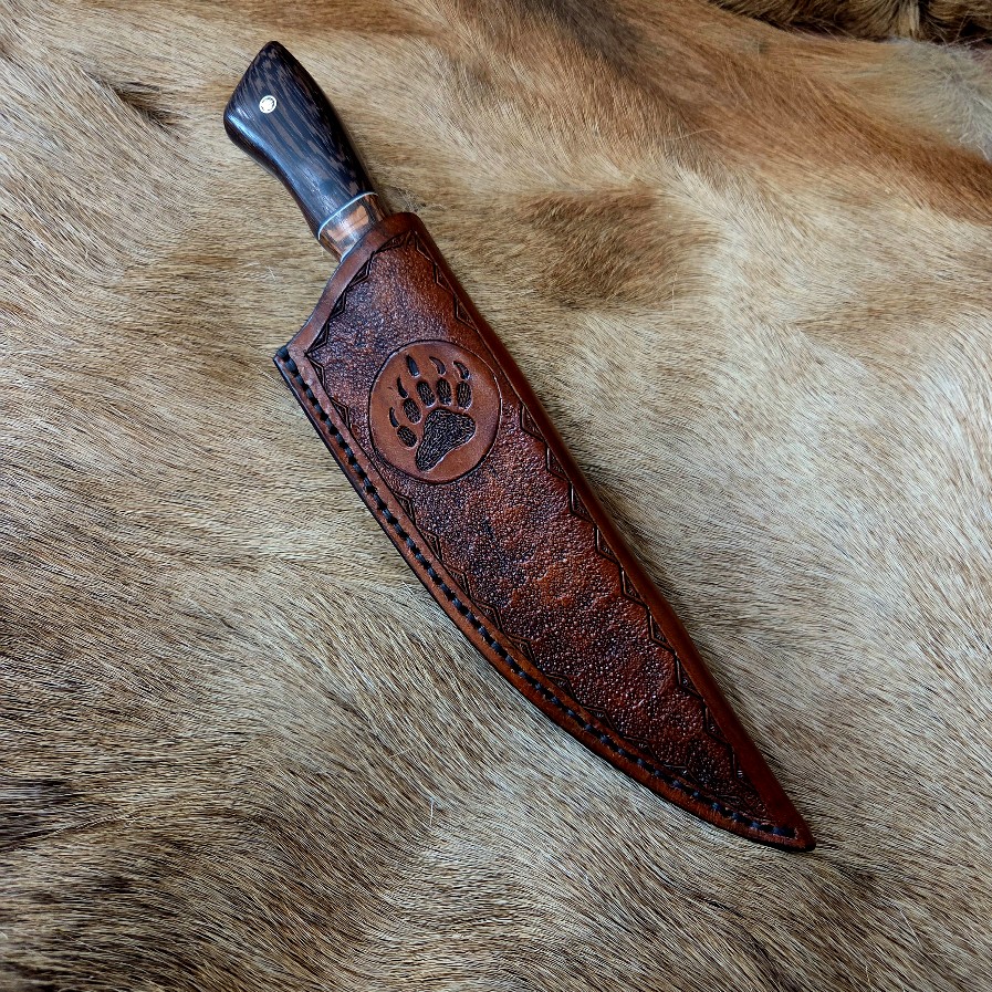 #7070 Camp Knife W High Carbon Blade - Image 3