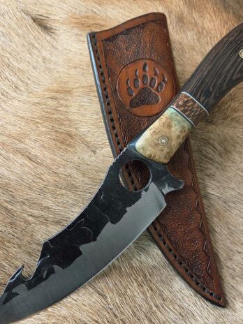 #7070 Camp Knife W High Carbon Blade