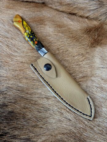 #7074 Damascus Santoku Chef’s Knife