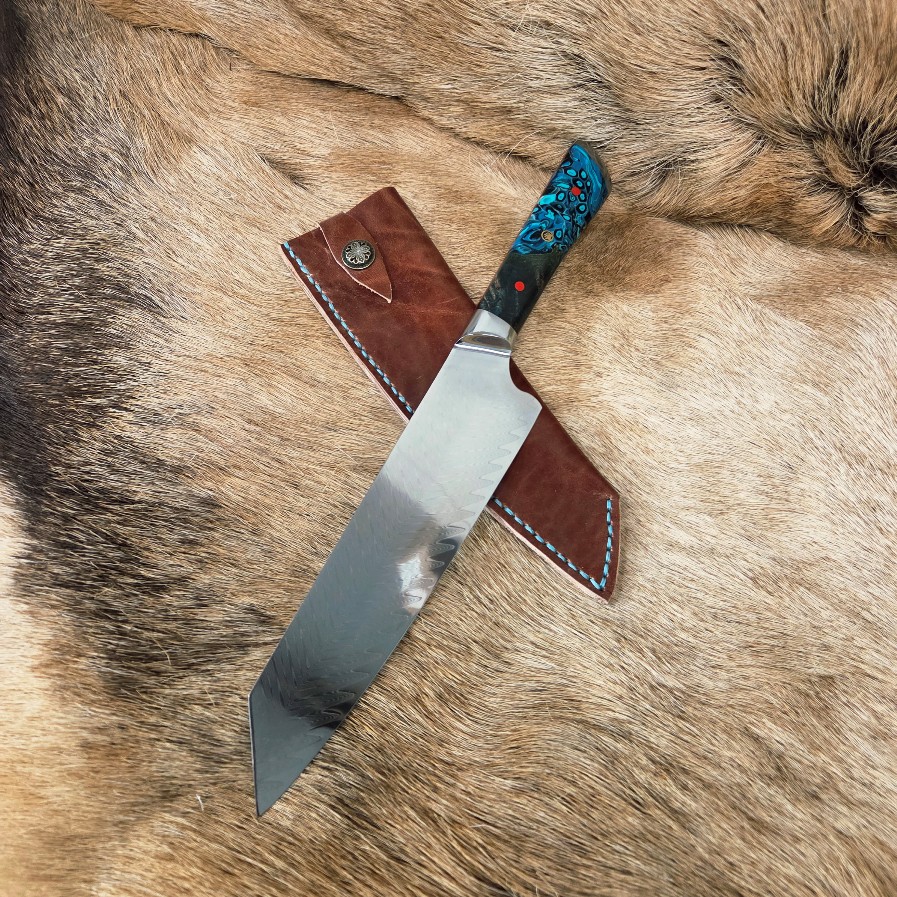 #7082 Kiritsuke Chef's Knife - Damascus