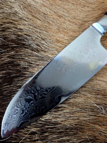 #7108 Damascus Santoku Chef’s Knife