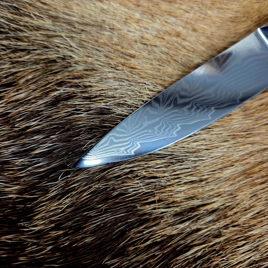 #7106 Damascus Paring Knife - Image 4