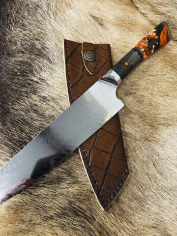 #7112 Kiritsuke Chef’s Knife – Damascus