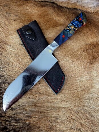 #7002 Damascus Santoku Chef’s Knife