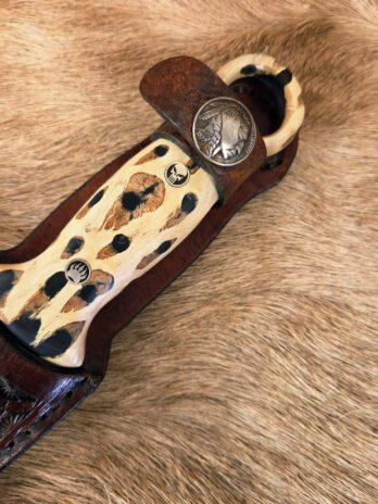 #7170 Large Damascus Dagger