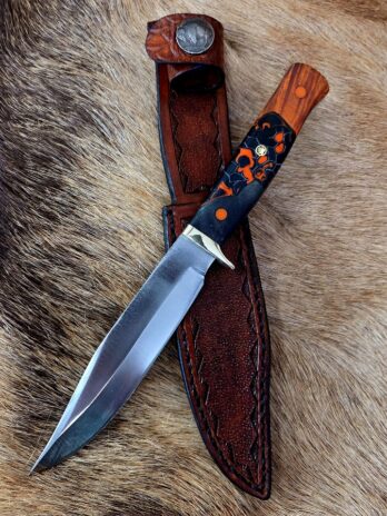 #7190 Stainless Bowie Knife